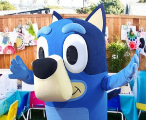 Hire Bluey for a Kids Party