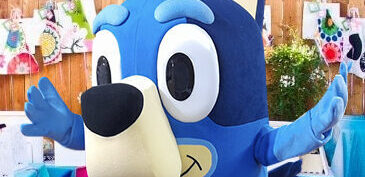 Hire Bluey for a Kids Party