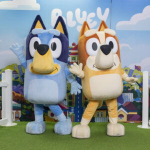 Hire Bluey and Bingo Characters for Birthday Parties