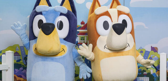 Hire Bluey and Bingo Characters for Birthday Parties