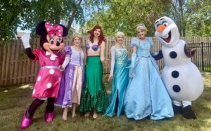 Princess and Party Characters for Childrens Parties